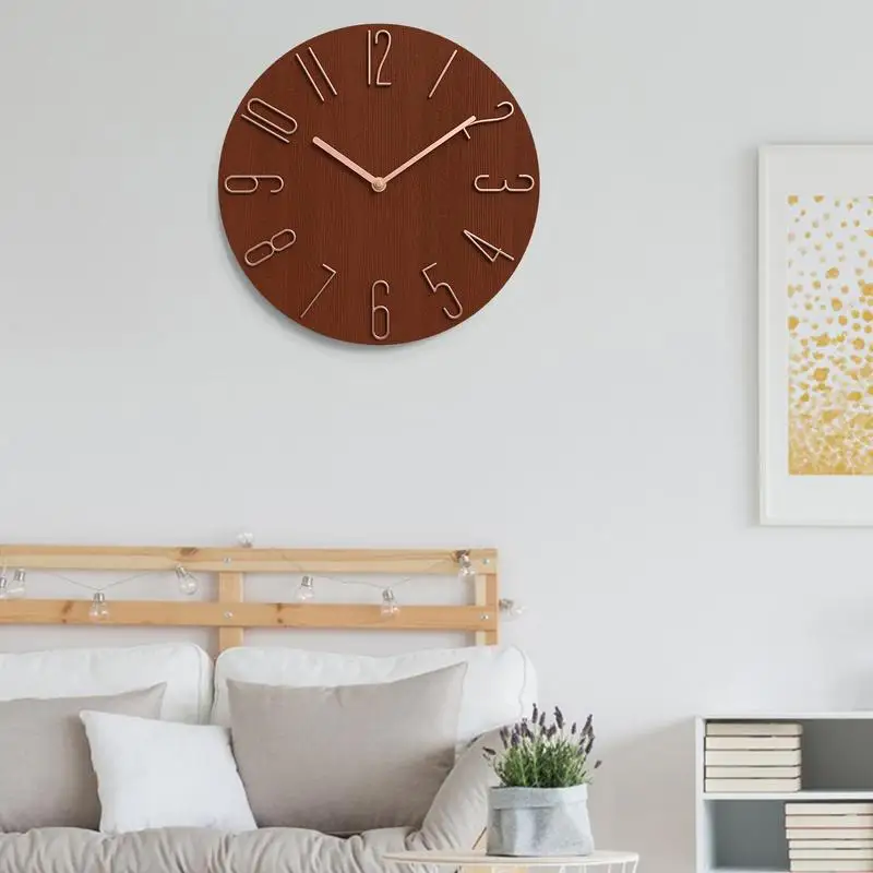 Kitchen Wall Clock Simple Wall Clock Decor Easy To Read Wall Clock Silent Modern School Analog Clock For Home Over Fireplace