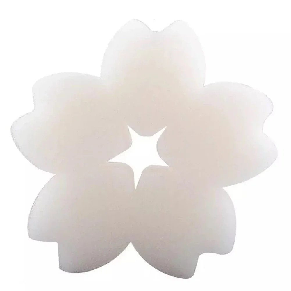 Efficient Work Swimming Pool Cartoon Oil Absorbing Sponge 16pcs Pentagonal Shaped Filters Strong Grease Adsorption