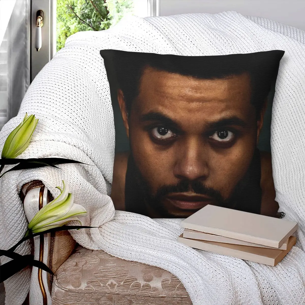 Hurry Up Tomorrow The Weeknd Pillowcase Printing Polyester Cushion Cover Decor Throw Pillow Case Cover Seater Square 18