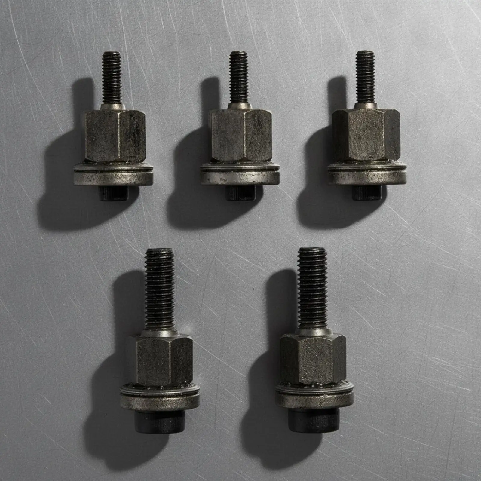 Special Steel Rivet Nut Setter Kit with Knurled Grip for Doors Panels and Household Metalworking Projects