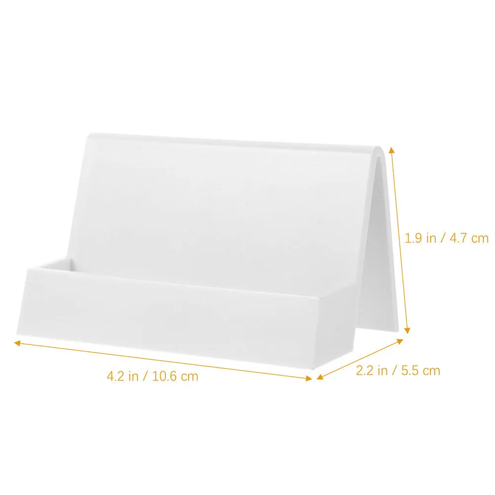 2 قطعة منظم بطاقات العمل بتصميم حديث للمكتب حامل مذكرة متعدد الوظائف لتوفير المساحة وحامل بطاقات العمل المكتبي #3