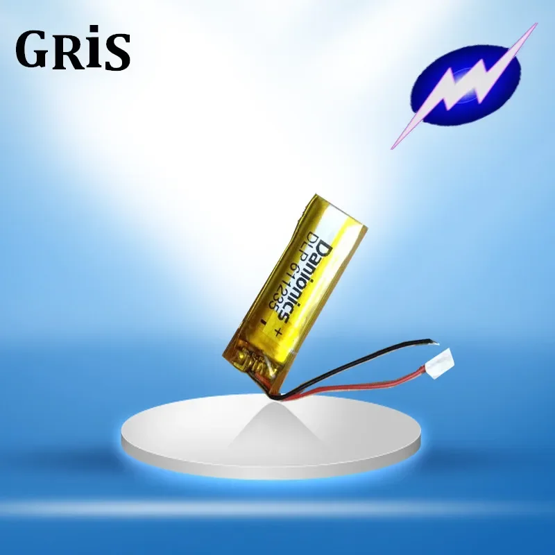 Аккумулятор для записи Bluetooth 3,7 В 551235601235061235   260 мАч полимерный