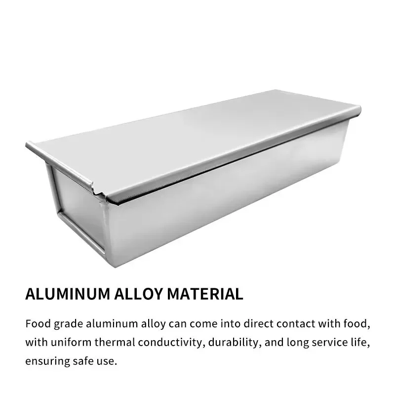 Aluminum Baking Pan Rectangular Detroit Style Pizza Pan for One Person Kitchen Utensils