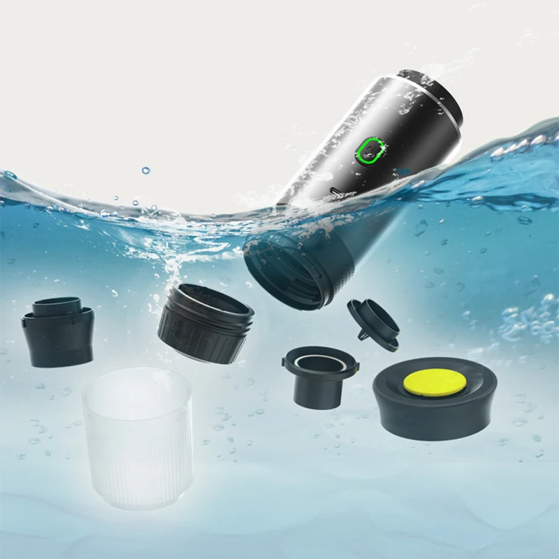 Electric Capsule Ground Coffee Brewer Portable Coffee Maker Machine Coffee Powder 3in1 Capsule Coffee Maker For Travel Office