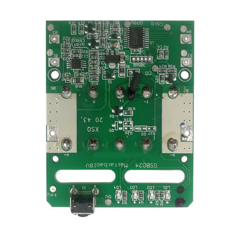 แผงวงจรป้องกันการชาร์จบอร์ด PCB สำหรับ metabo 18V ชั้นวางแบตเตอรี่ลิเธียม (1ชิ้น)