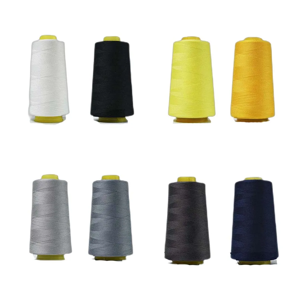 2 pz 40s/2 3000 Yard Pagoda filo di poliestere ad alta velocità filo di colore filo per cucire macchina da cucire accessori da ricamo