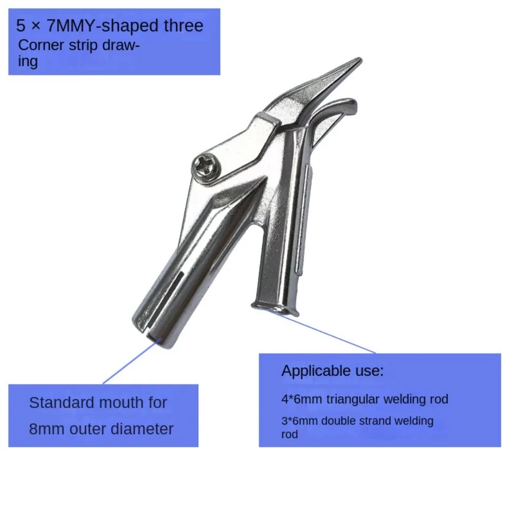 

New 5mm Welding Nozzles 8mm Triangle Triangle Speed Nozzle Alloy Y Type Power tool accessories Hot Air Blower