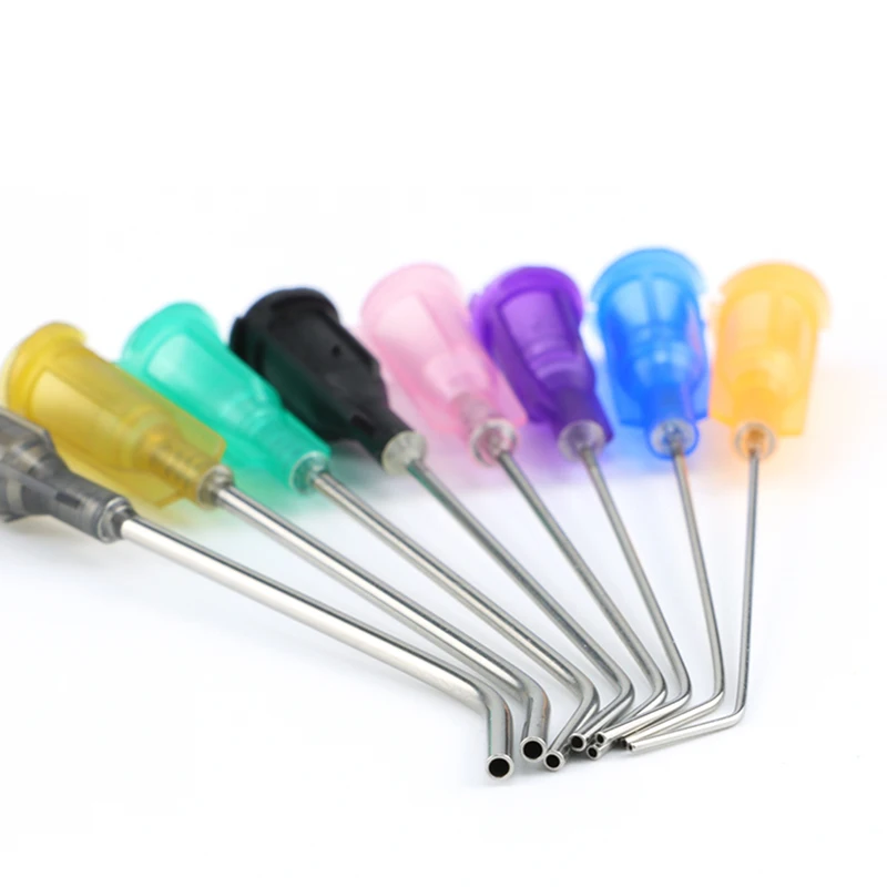 50 قطعة 1.5 بوصة من البلاستيك المقاوم للصدأ عازمة الاستغناء إبرة بلانت تلميح 14 جرام 15 جرام 16 جرام 17 جرام 18 جرام 19 جرام 20 جرام 22 جرام 23 جرام 24 جرام 26 جرام 27 جرام #3