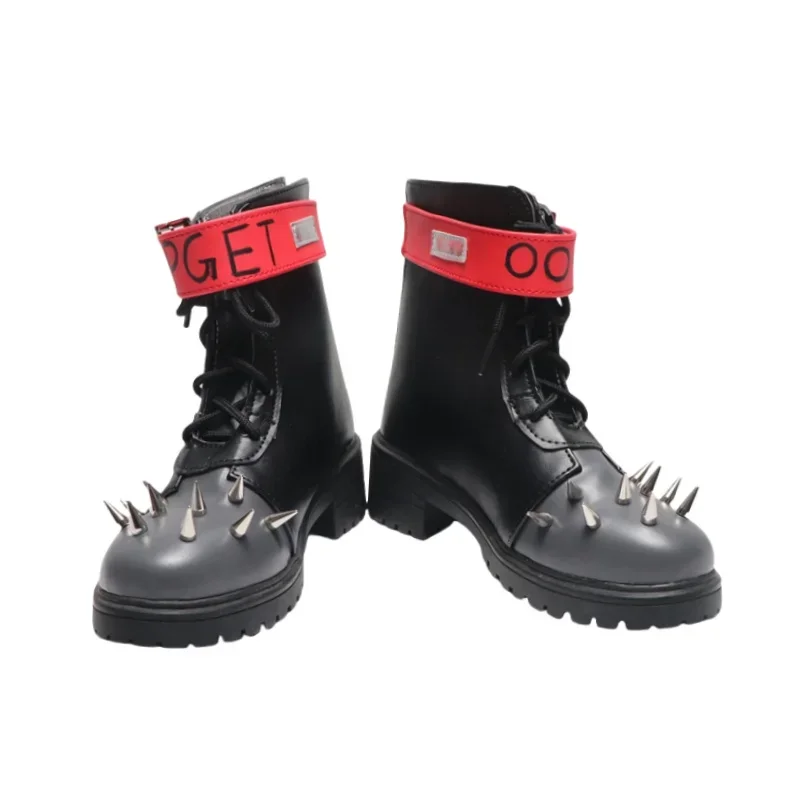 

Game Cosplay Boots Game NIKKE The Goddess of Victory Crow Shoes Halloween Aksesori Dibuat Sesuai Pesanan
