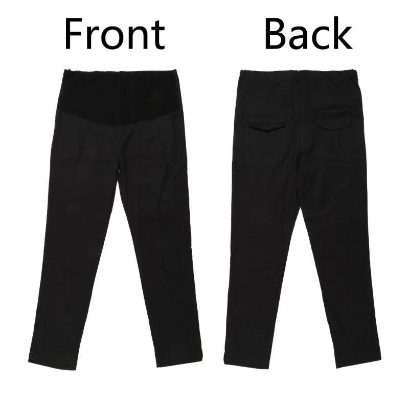 

Женские брюки для беременных, шаровары для работы, повседневные официальные брюки с высокой талией, рабочие брюки для живота для