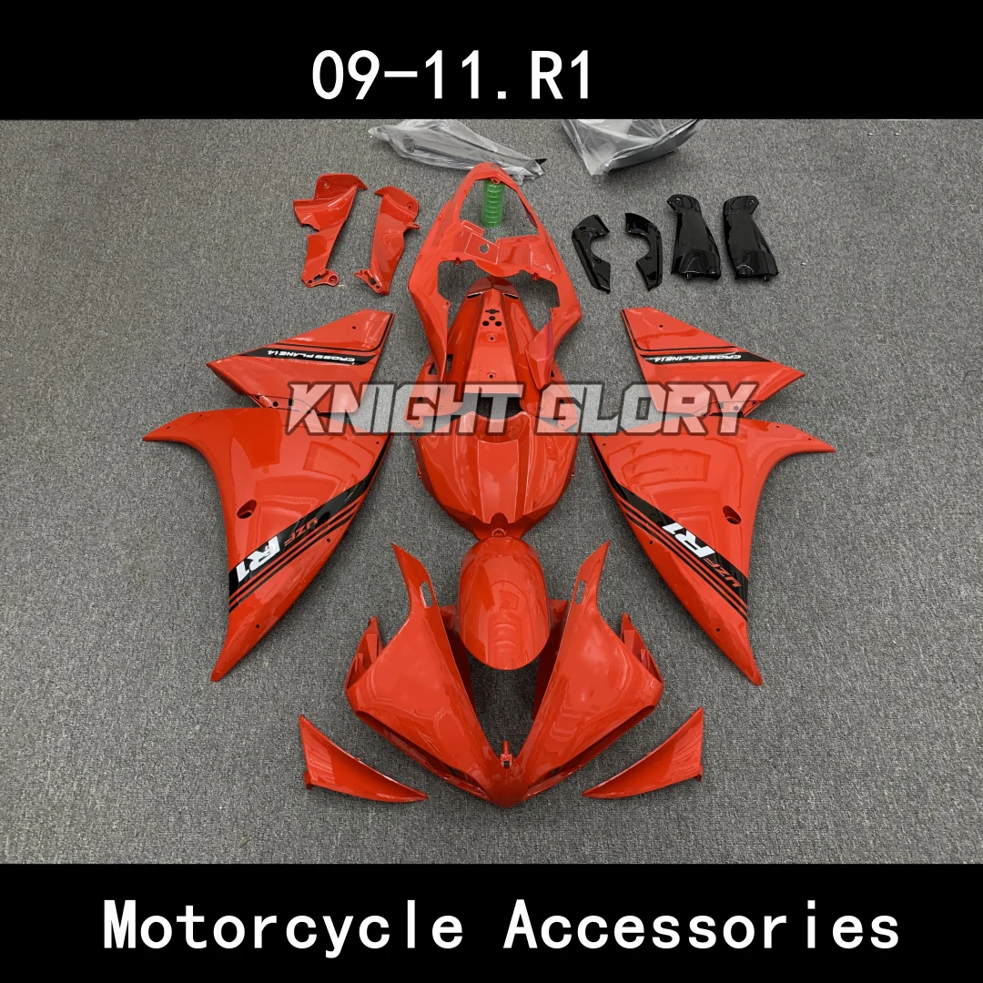 

Suitable for YZF-R1 YZF R1 2009 2010 2011 Motorcycle Shell Fairing Spoiler Bodywork Set ABS Injection Molding RN221