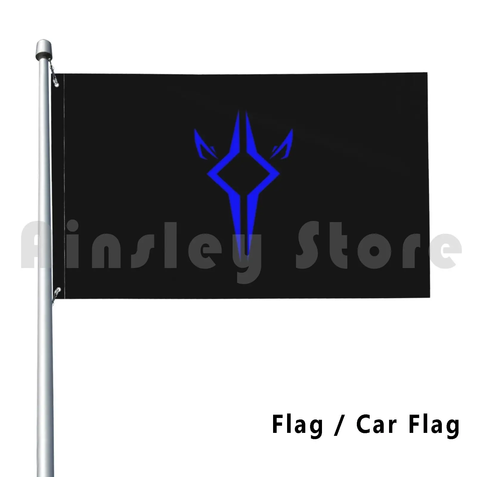 Ahsoka Emblem Outdoor Decor Flag Car Flag Ahsoka Ahsoka Tano Tano Emblem Logo Fulcrum Clone Clonewars