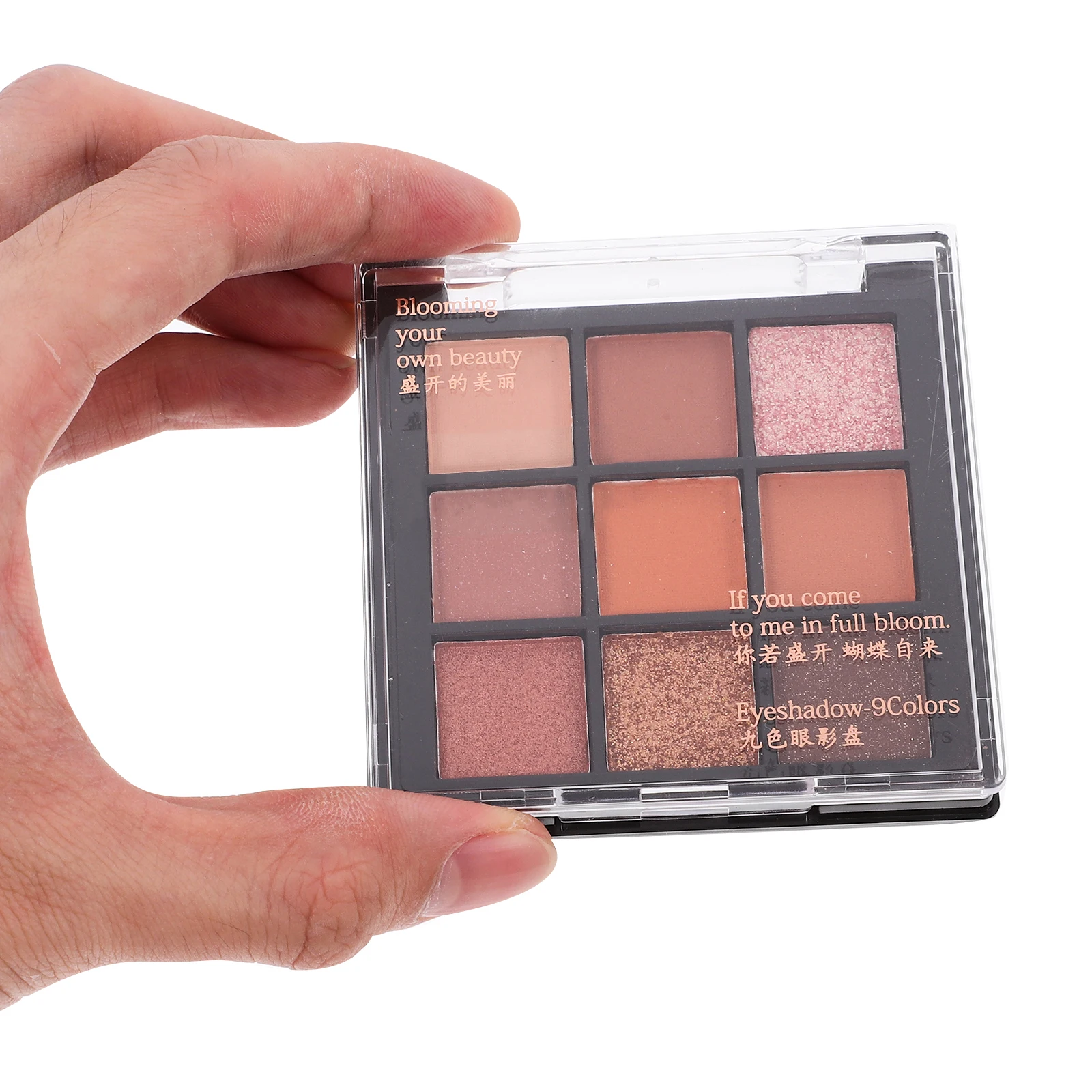 

9pcs 9 Colors Eyeshadow Palette Professional Pigmented Powder Lasting Fine Texture Pearlescent Eye Shadow Sets Party Makeup