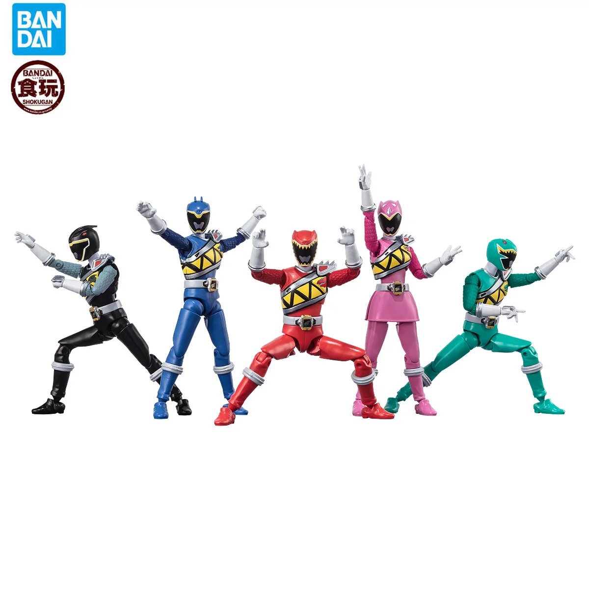 

Bandai SHODO SUPER Jyuden Sentai Kyoryuger (W/O Ramune) Action Figure Set Action Figures TOYS
