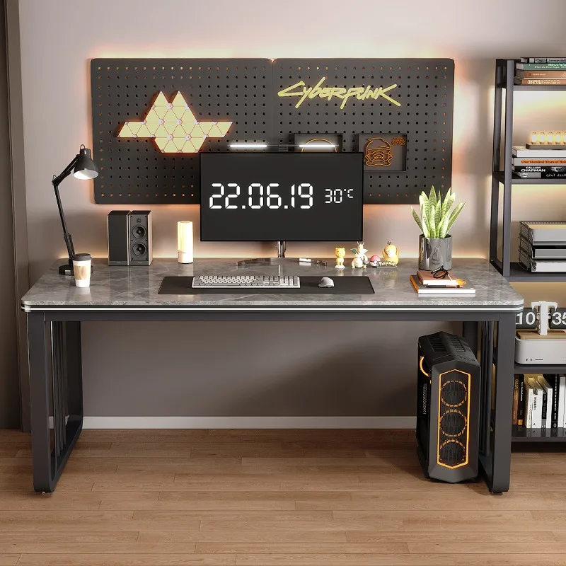 

Design Home Office Desk Computer Study Standing Bedroom Crafts Office Desk Minimalist Aesthetic Mesa Ordenador Unique Furniture