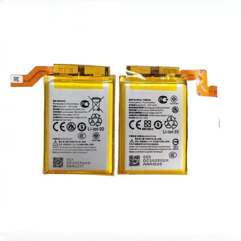 بطارية جديدة عالية الجودة قابلة للاستبدال بقدرة 2590 مللي أمبير في الساعة BL312 BL310 لأجهزة Lenovo Legion Duel Legion Pro L79031