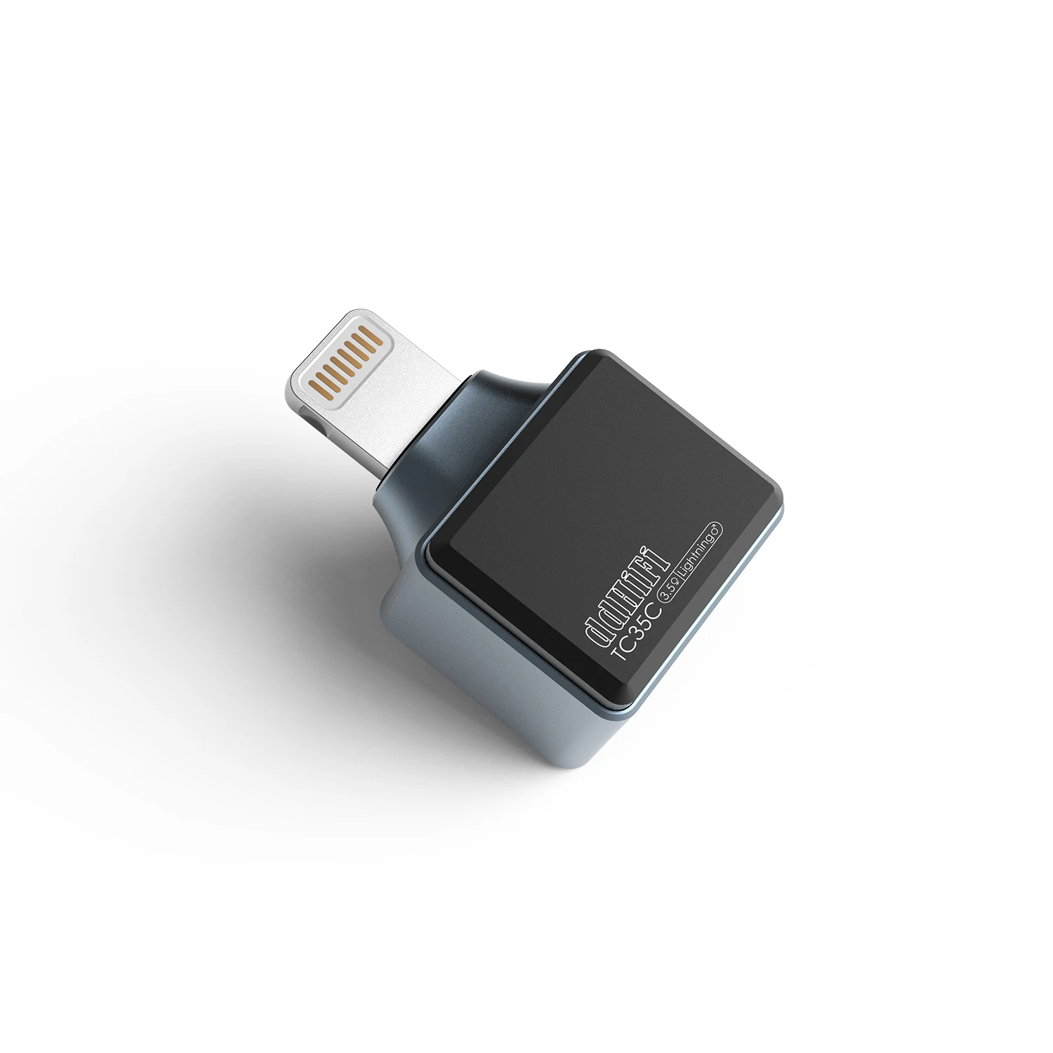 Hi-FiコンバーターTc35c,3.5mm,プラグ付き,アルミニウム合金,iphone,ipad,ipod用のT字型otgプラグ付きアダプタ