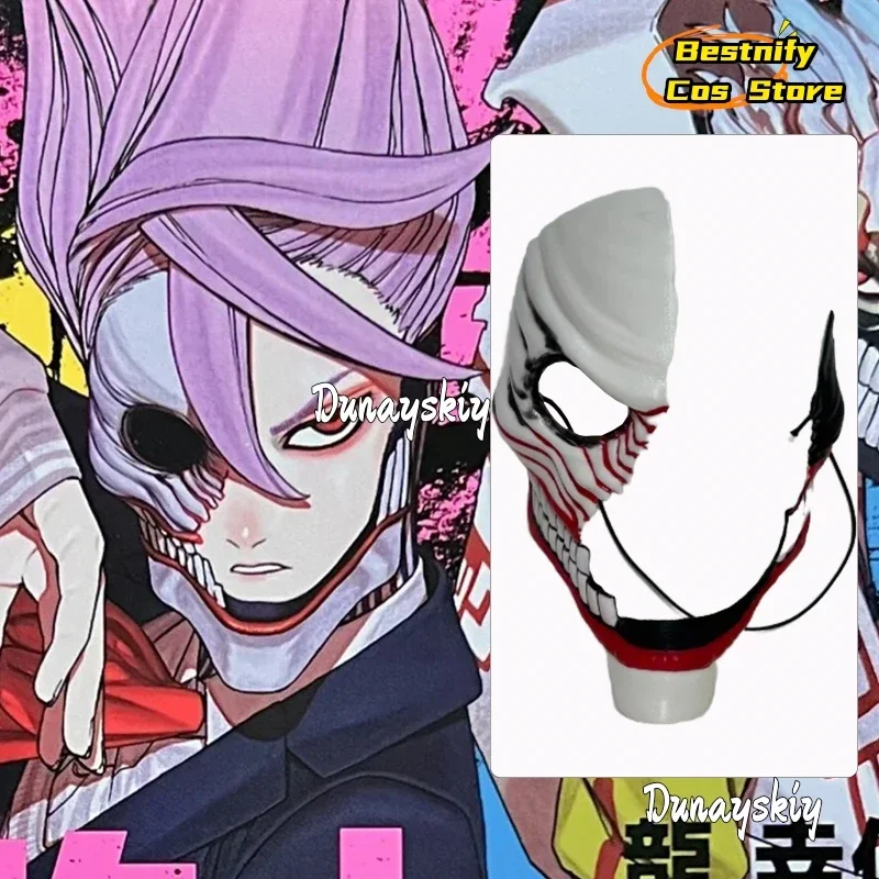 CosplayAnime Dandadan Costume 3DPrinting Base Mask Okarun/Aira Shiratori/Jin Enjoji/Turbo Granny RolePlay Mask Hard Plastic Movi