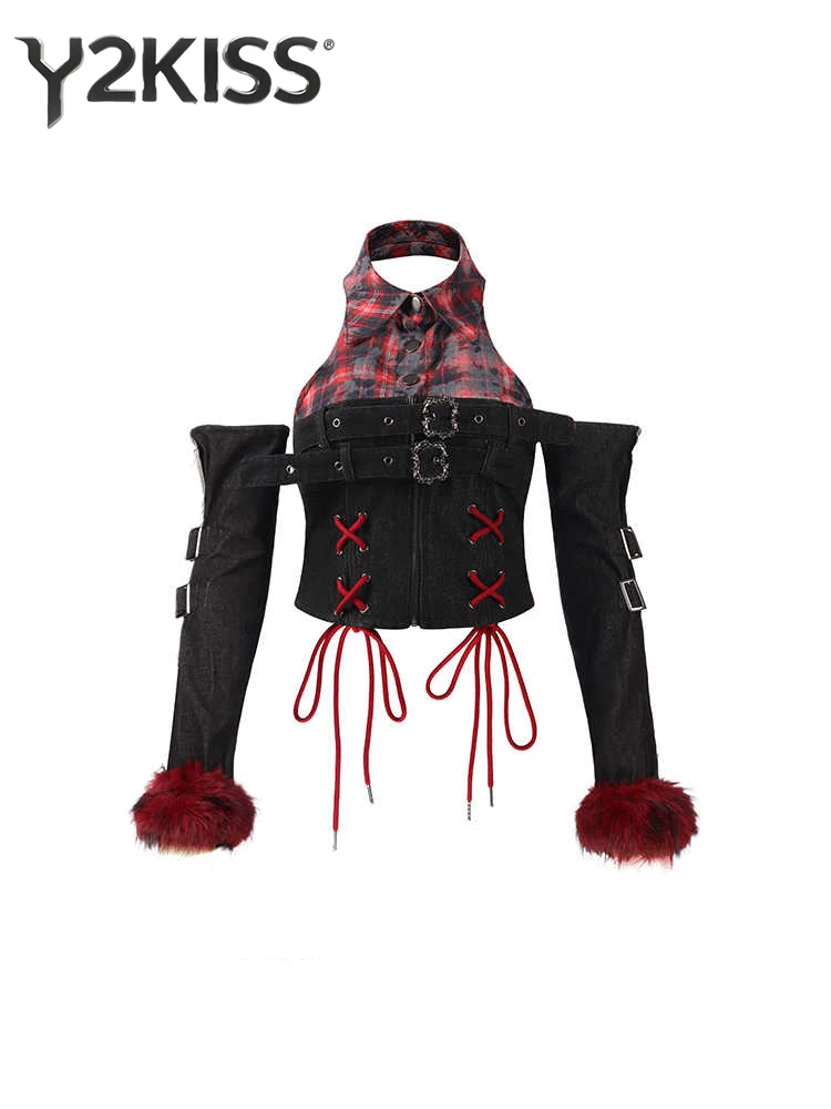 Women Goth Abi Crop… - image