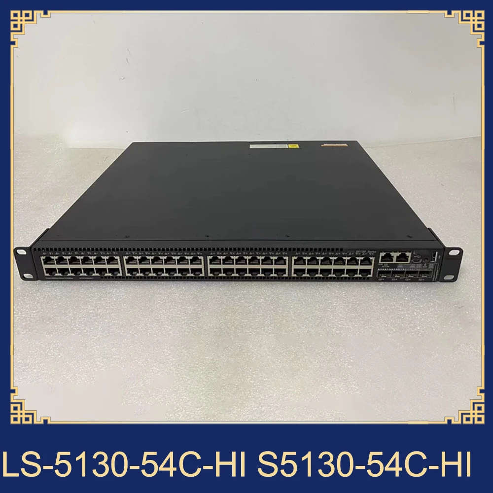1pcs S5130-54C-HI 48-Port Gigabit 4-port 10Gigabit SFP+ Three-layer Core Switch LS-5130-54C-HI