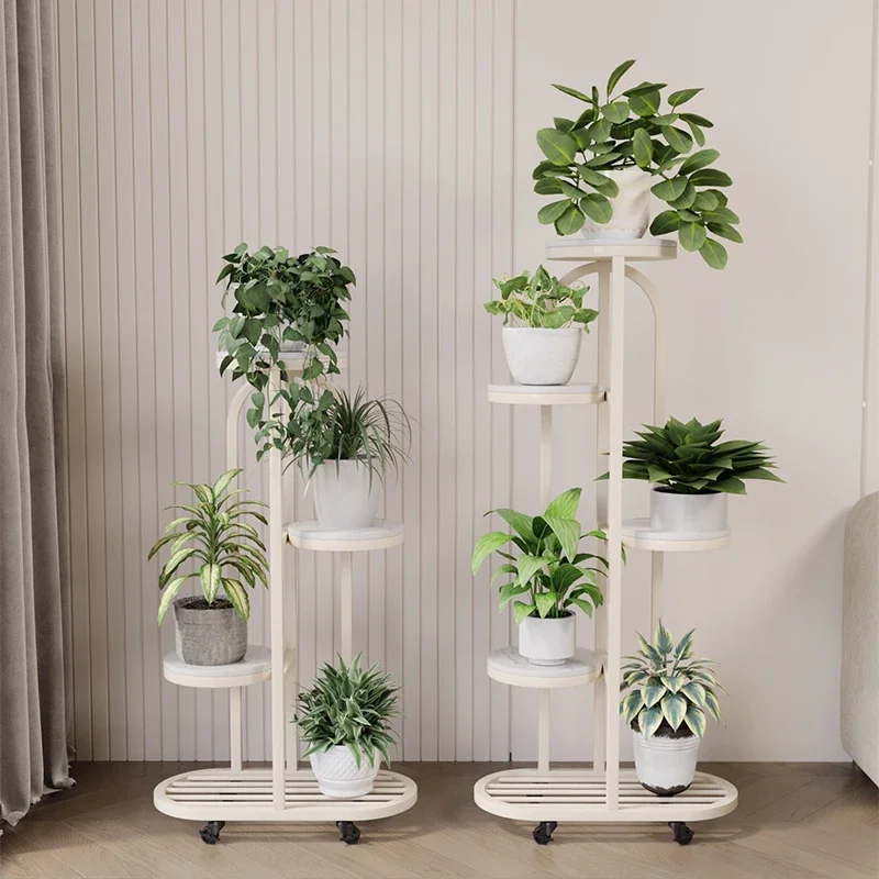 

Originality Multilayer Plant Shelves Living Room Flower Pot Balcony Metal Plant Shelves Outdoors Garden Furniture Supporto