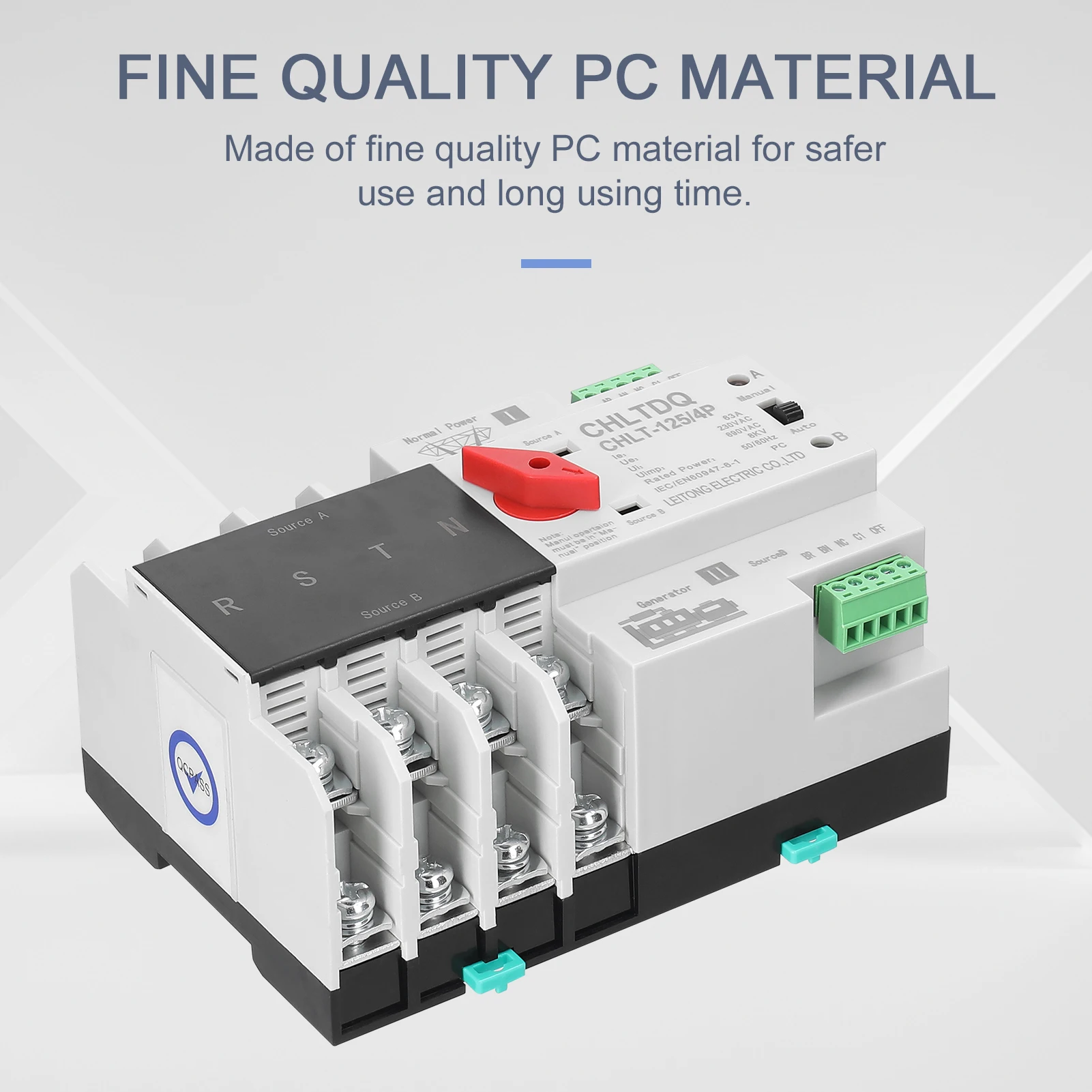 

Компактный автоматический резервный переключатель, электрические селекторные переключатели, двойной выключатель питания, солнечная направляющая, бытовая передача энергии