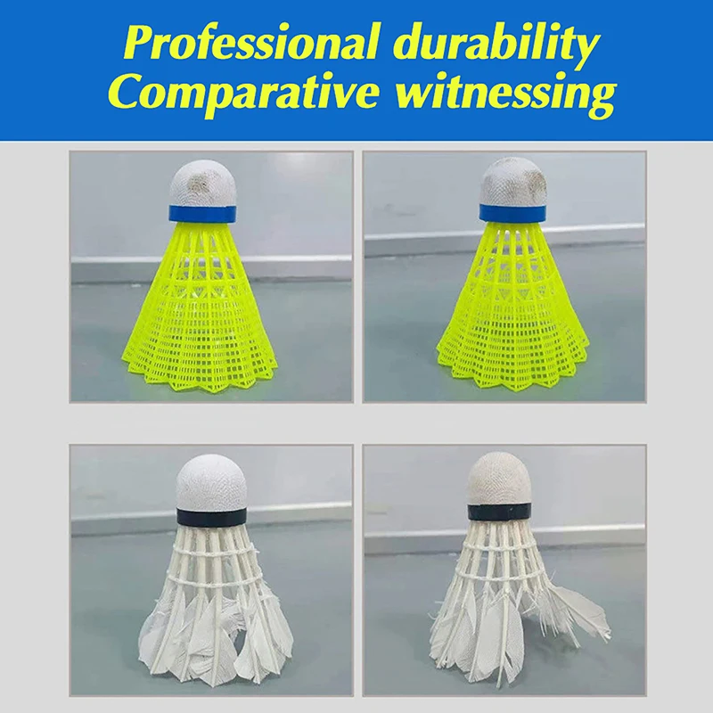 2024 New Original AirShuttle Outdoor Badminton AirShuttle Plastic Ball Nylon Shuttlecock Ball Stable Resistance