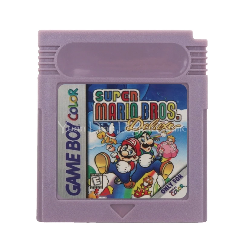 

GBC Game Cartridge 16 Bit Video Game Console Card Mario Bros. Deluxe USA For GBC/GBA/SP