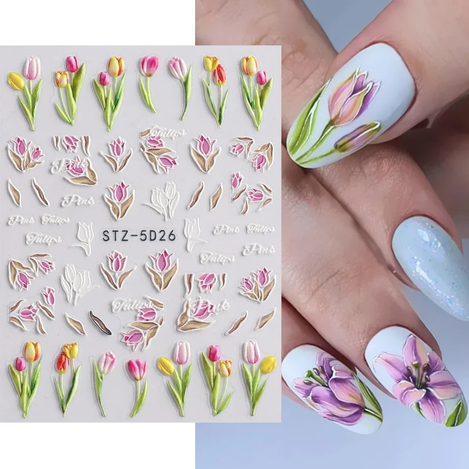 Fulipo: Le Adesivi Unghie 5D con Fiori in Rilievo che Hanno Cambiato il Mio Modo di Fare Manicure