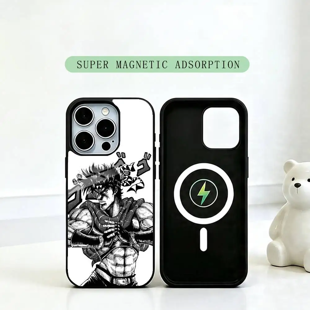 j-Joseph Joestar  Phone Case For iPhone17,16,15,14,13,12,11 Plus,Pro Allows magnetic wireless charging