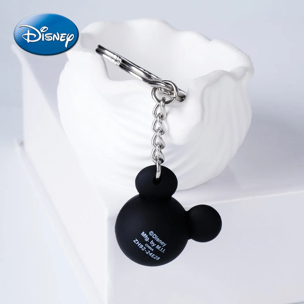Mickey Offiziell lizenzierte 3D-Figur, Taschenclip, Charms, Schlüsselanhänger, klassisches Design, PVC-Material, perfektes Geschenk, 1 Stück, Disney