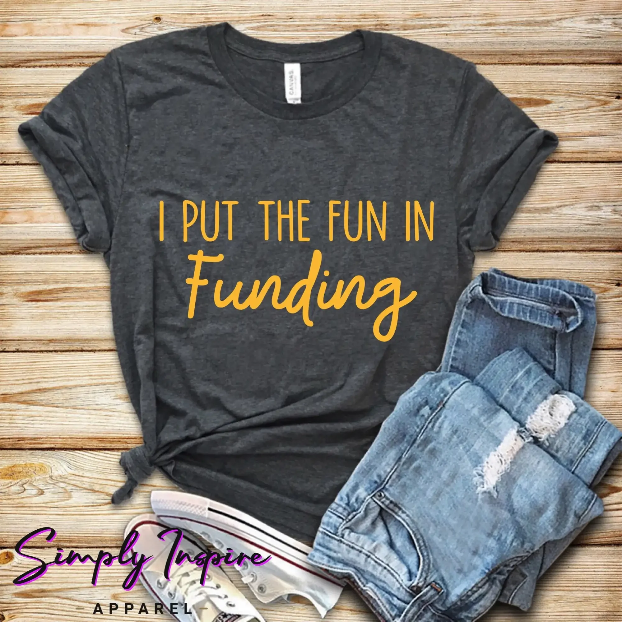 Mortgage Lender T Shirt Broker Loan Officer Real Estate I Put The Fun In Funding