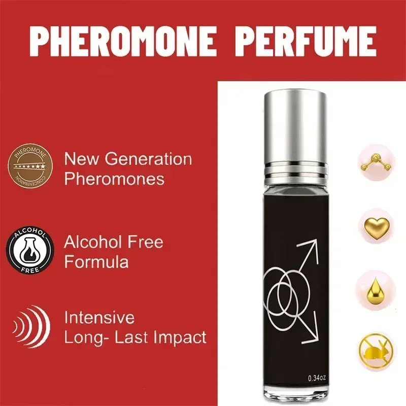 Feromone Perfume para Flerte, Óleo Essencial Perfume, Excitação Parceiro, Sexo Íntimo, Não Rejeitado