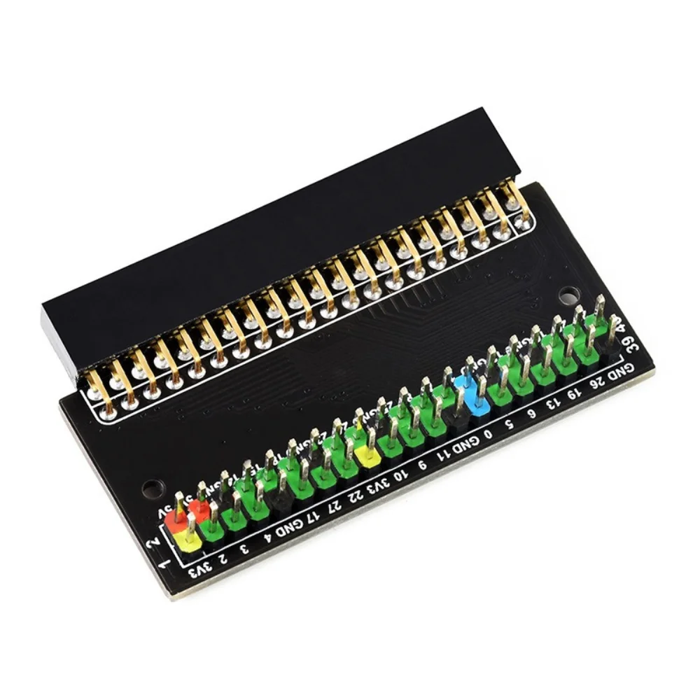 Single Row / Dual Row GPIO Header Adapter 40 Pin 2x20 Expansion Board for Pi 400 GPIO Extender