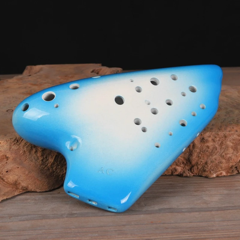 

16 Holes Three-tube Ocarina Spiritual Relaxation Professional Ocarina Beginners Ocarinas Portable Orff Musical Instruments