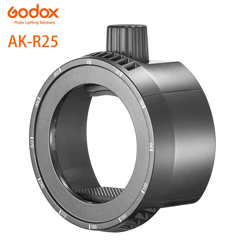 Godox AK-R25 Square Flash Head Adapter Holder for Godox AK-R21 Projection Kit Compatible with Godox AD200Pro V860II TT685 V850II