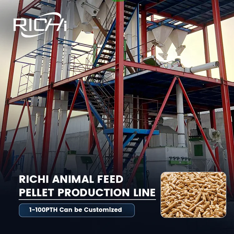 Línea De Producción De Pellets De Alfalfa Para Atv&Utvrichi – Línea De Peletización De Alimentos Para Animales Comercial Multifuncional Para Ganado — -14%, $11655.17 Coupon, from $66,045.99 – 14% descuento – €66,045.99
