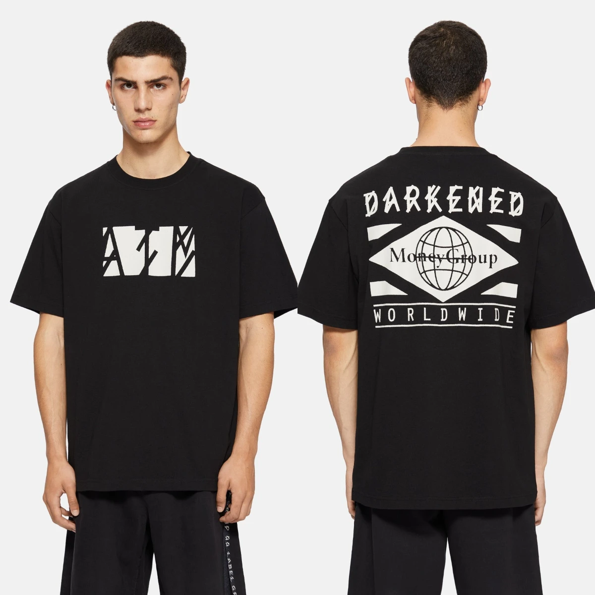 44 تسمية مجموعة تي شيرت العلامة التجارية الأوروبية جيماري برلين الربع الرجال النساء للجنسين قصيرة الأكمام عالية الجودة الشارع الشهير Harajuku تيز