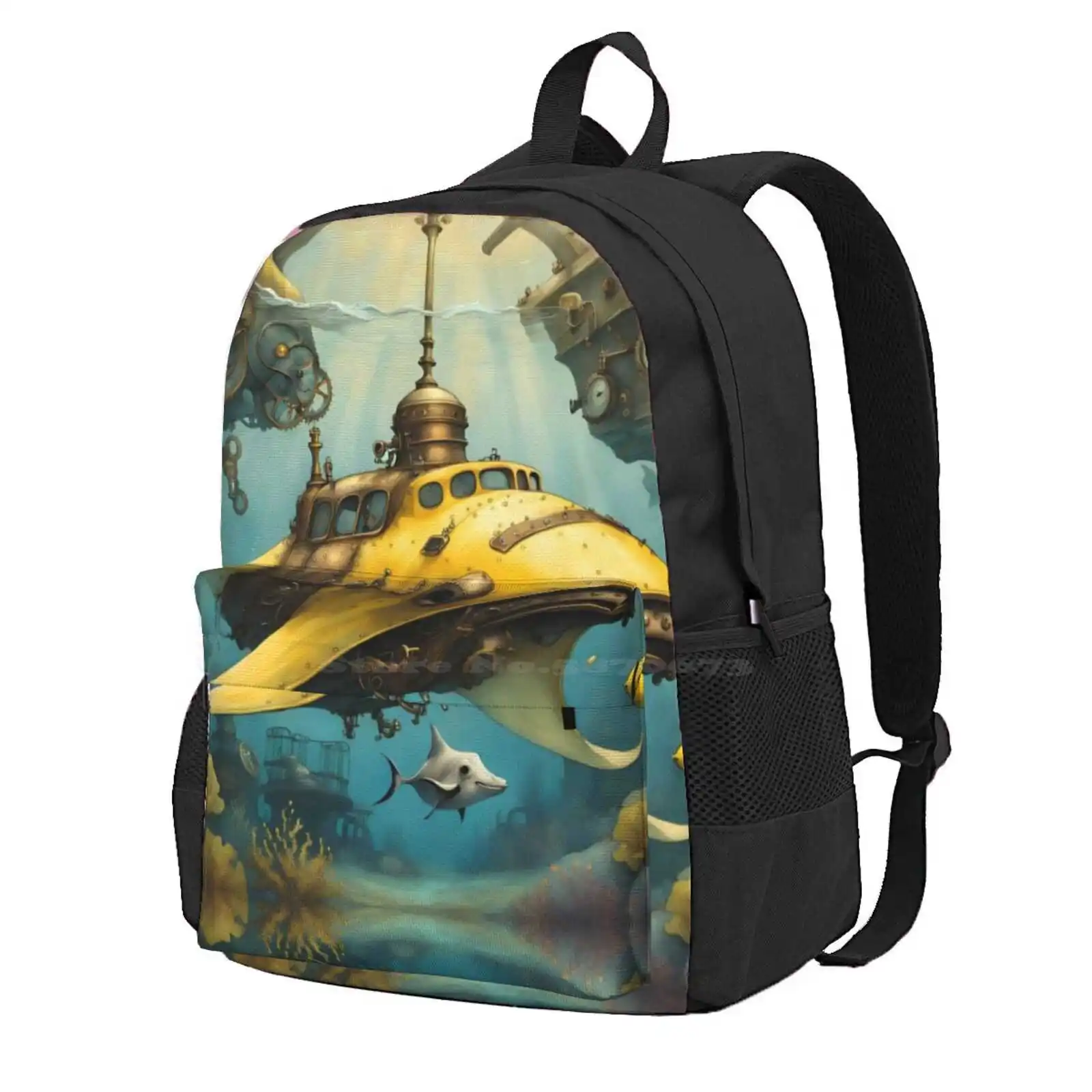 

Manta Submarine Hot Sale Schoolbag Backpack Fashion Bags Submarine Underwater Ocean