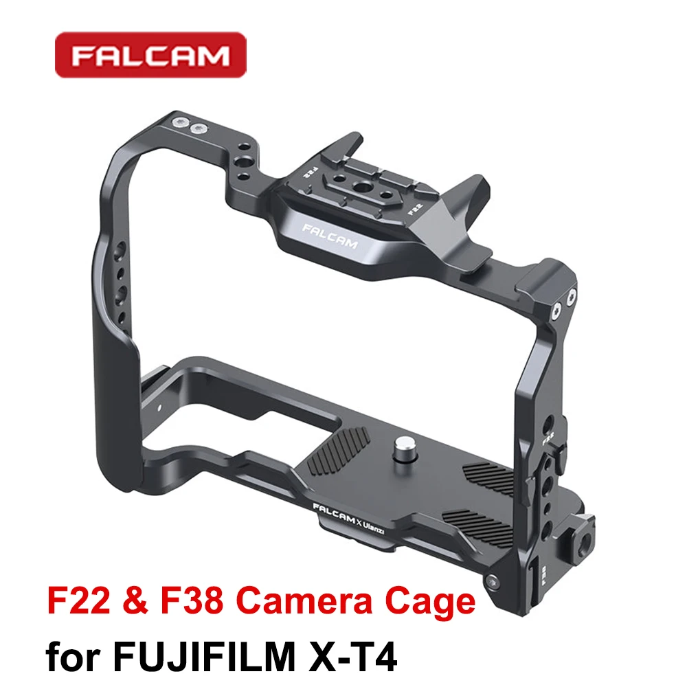 

Falcam F22 F38 Quick Release System Camera Cage 1/4"-20 Threads Cold Shoe Mount Photography Accessory For FUJIFILM X-T4 Camera