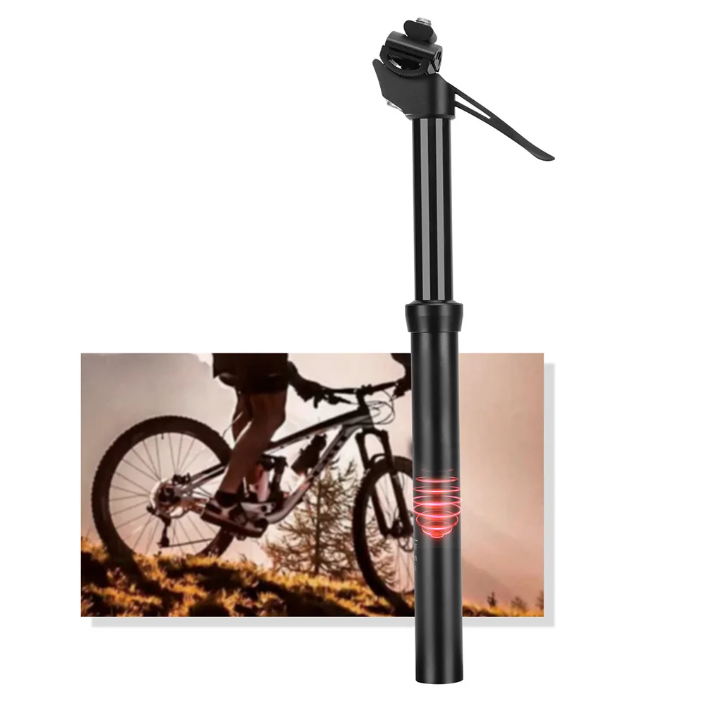 Bicycle Dropper Seatpost Aluminum Alloy  Lifting Seat Tube For Mountain Bike Hand-Controlled Hydraulic 27.2mm Cycling Accessory