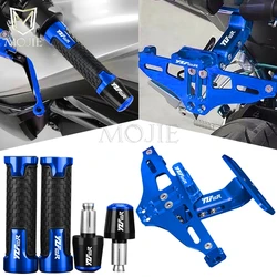 For Yamaha YZF600R Thundercat YZF600R YZF-600R YZF 600 R 1995-2006+ License Plate Holder Bracket LED Lights Handlebar Grips Ends