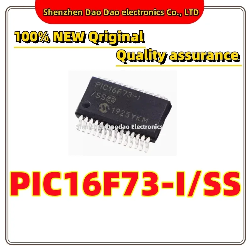 

PIC16F73-I/SS PIC16F73 SSOP-28 Embedded microcontroller chip IC new original