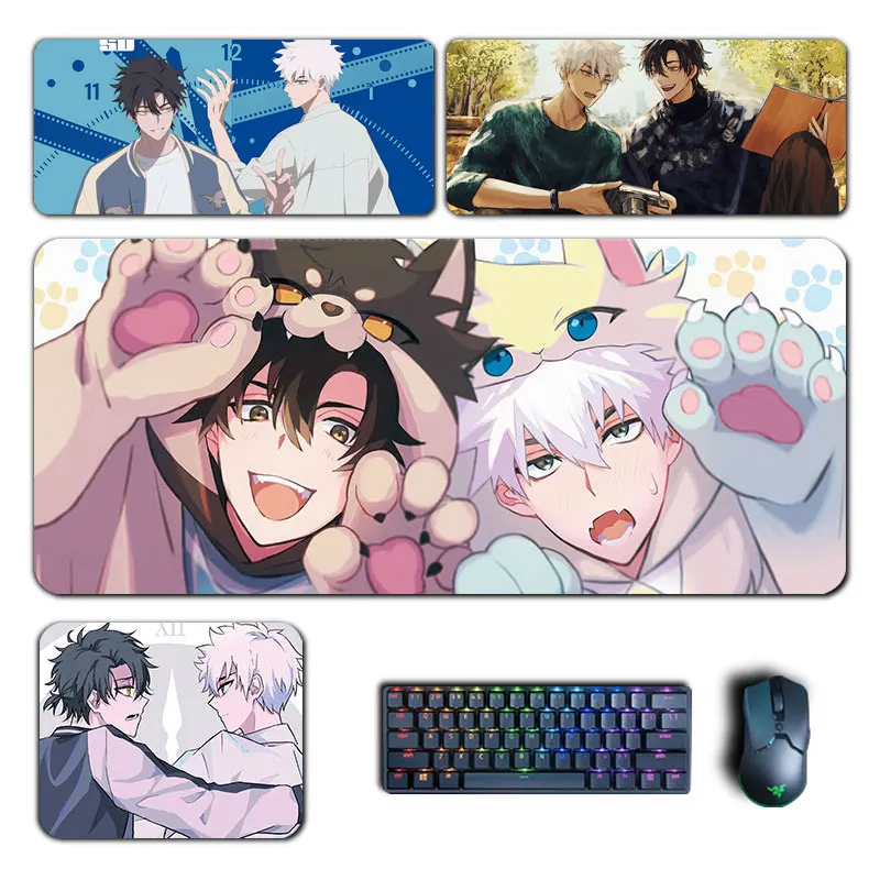 Anime Link Click Mousepad Cheng Xiaoshi Lu Guang XXL Mouse Pad Computer Keyboard Padding Shiguang Dailiren Accessories Desk Mat