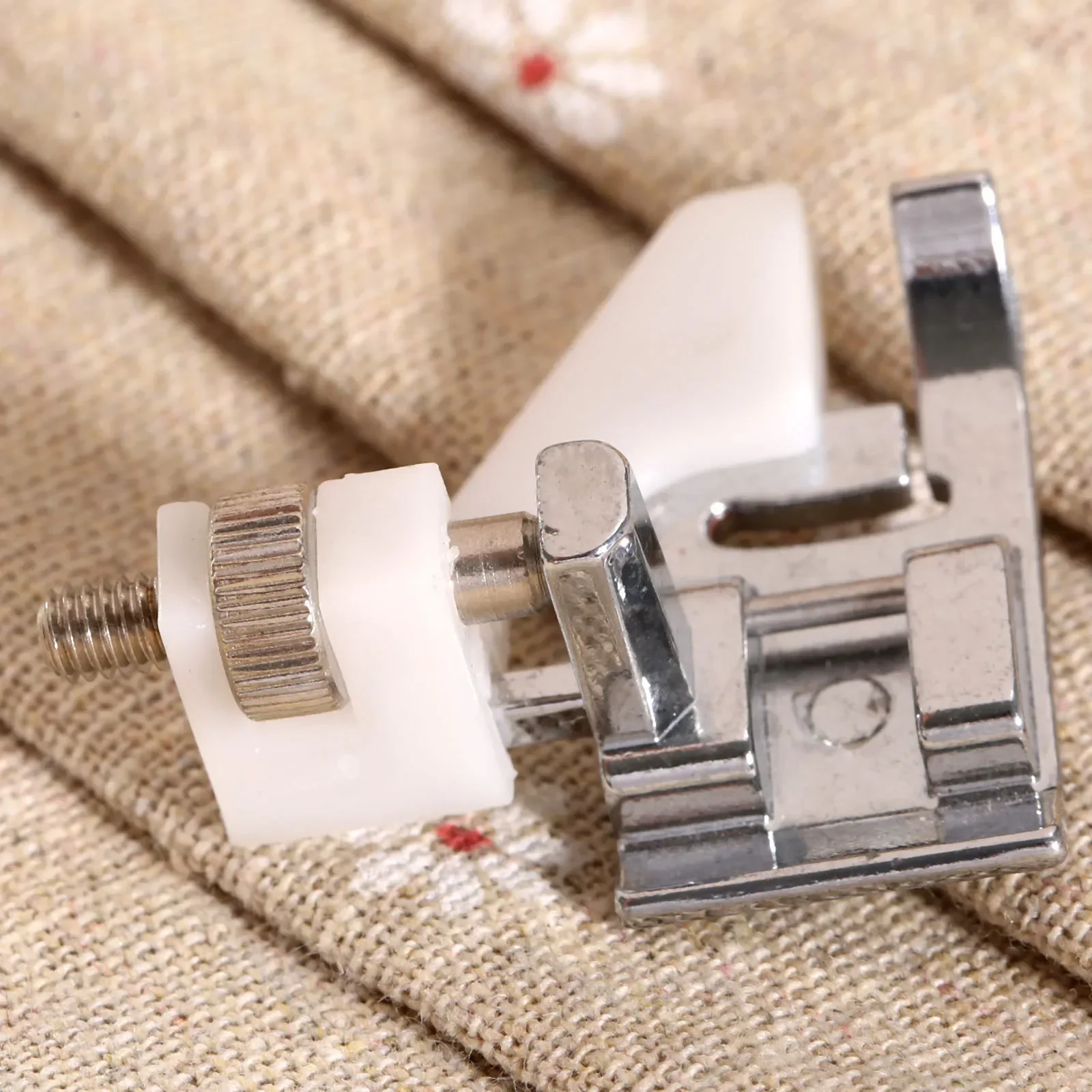 Metal Universal Snap on Blind Hem Household Sewing Machine Presser Foot for Brother Singer Janome Edge Stitching Embellish Laces