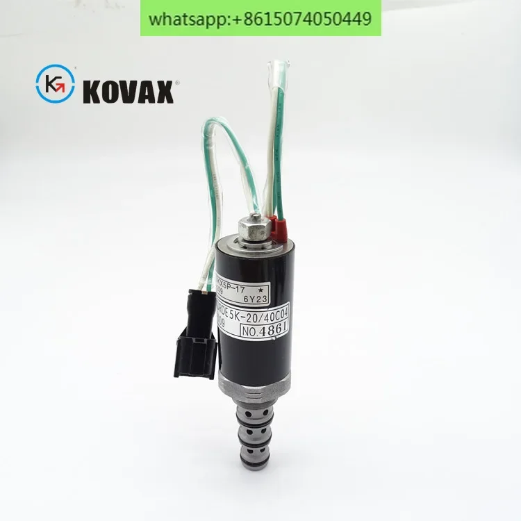 KDRDE5K-20/40C04-109 Excavator hydraulic pump proportional solenoid valve EC210 EC240 EC360