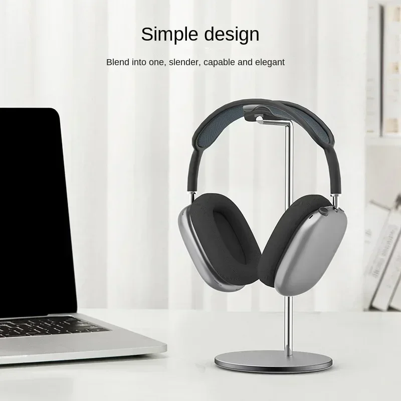 Multi-functional Headphones Holder for Airpods Max Desktop Display Shelf with Silicone Bracket Non-slip Pad for Over Ear Headset