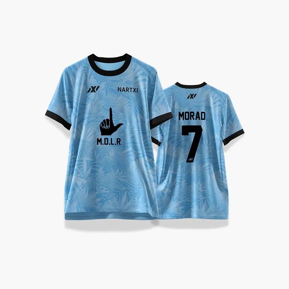 2026 Sommer Neuer Stil Hip-Hop-Style MDLR Streetwear Herren und Damen Multifunktionales Outdoor-Sport Fußball-Trainings-T-Shirt – Detail 4