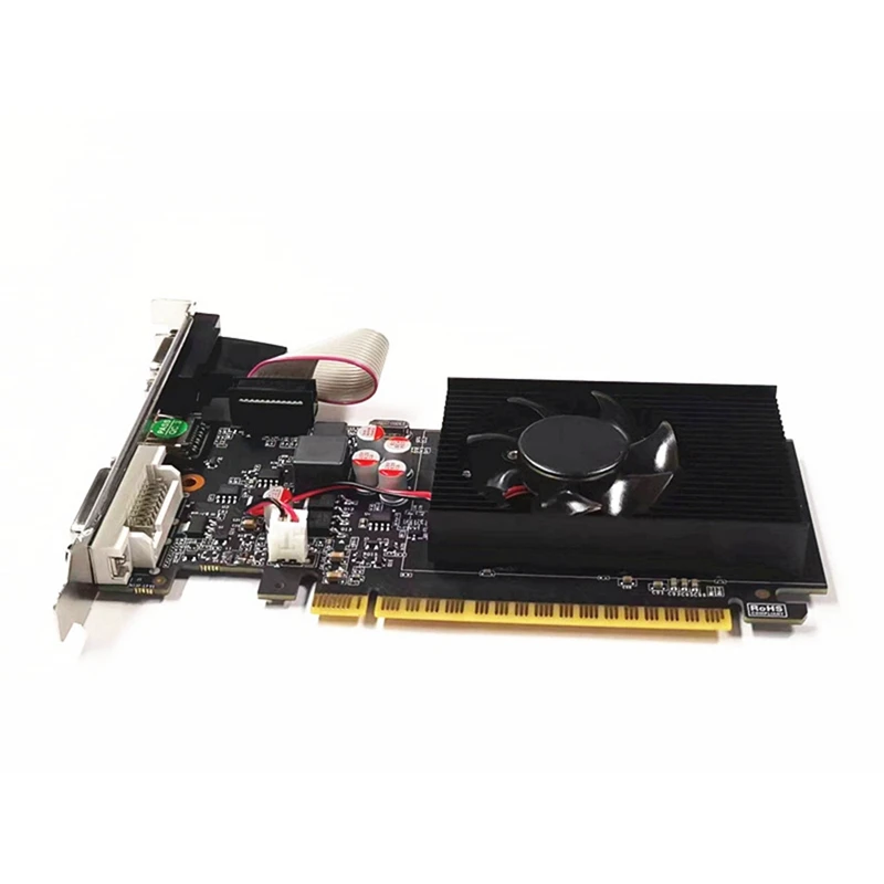 GT730 2GB Graphics Card GV-N730-2GI D3 64Bit GDDR3 Graphics Cards GT 730 D3 Dvi Used VGA Cards -Compatible