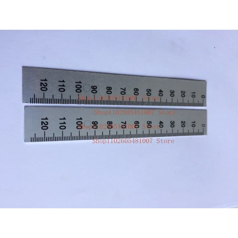 1pcs Bridgeport Milling Machine 0-120mm Depth Feed Rod Scale Ruler Aluminum B159 CNC Milling Machine Lathe Machine Parts